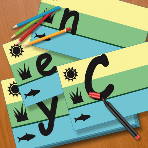 Write Bright - ABC Laminated Cards